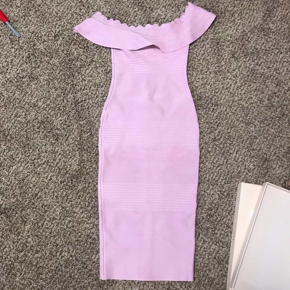 House of Cb Lilac Dress